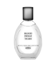 blood sweat-tears by atelier de geste perfume flacon