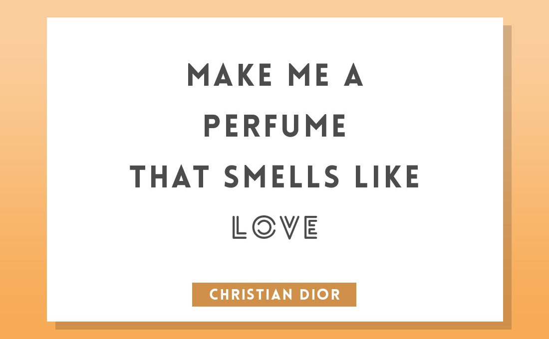 perfume quote by christian dior