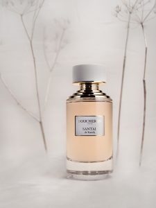6 perfumes loaded with the gifts of nature. In a still life series by ...